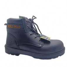 WP1032 WORLD POLO 油皮安全靴 ( 黑色)